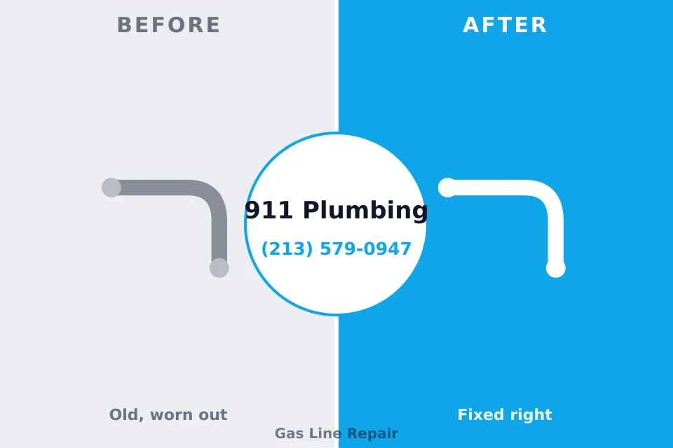 Before and after: plumbing company Redwood, OR